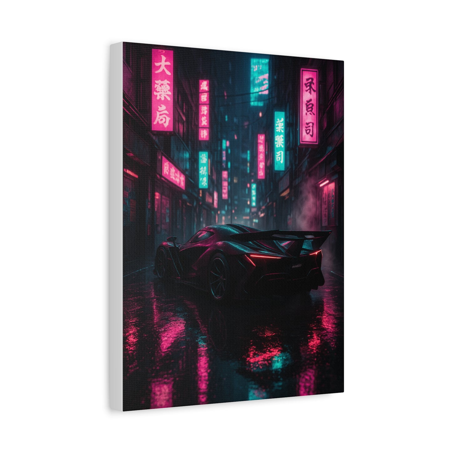 Canvas Wall Art - Apollo IE Tokyo Night Street Scene