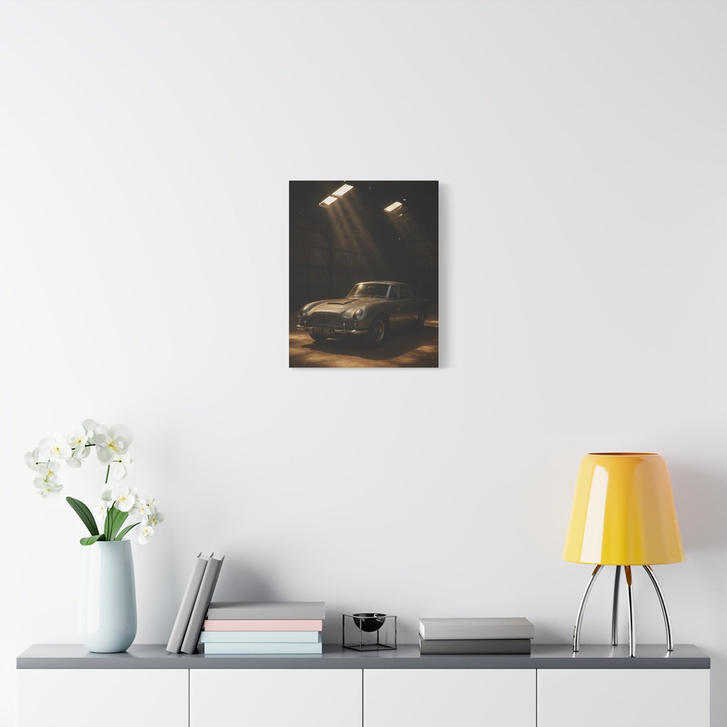 Canvas Print Vintage Aston Martin