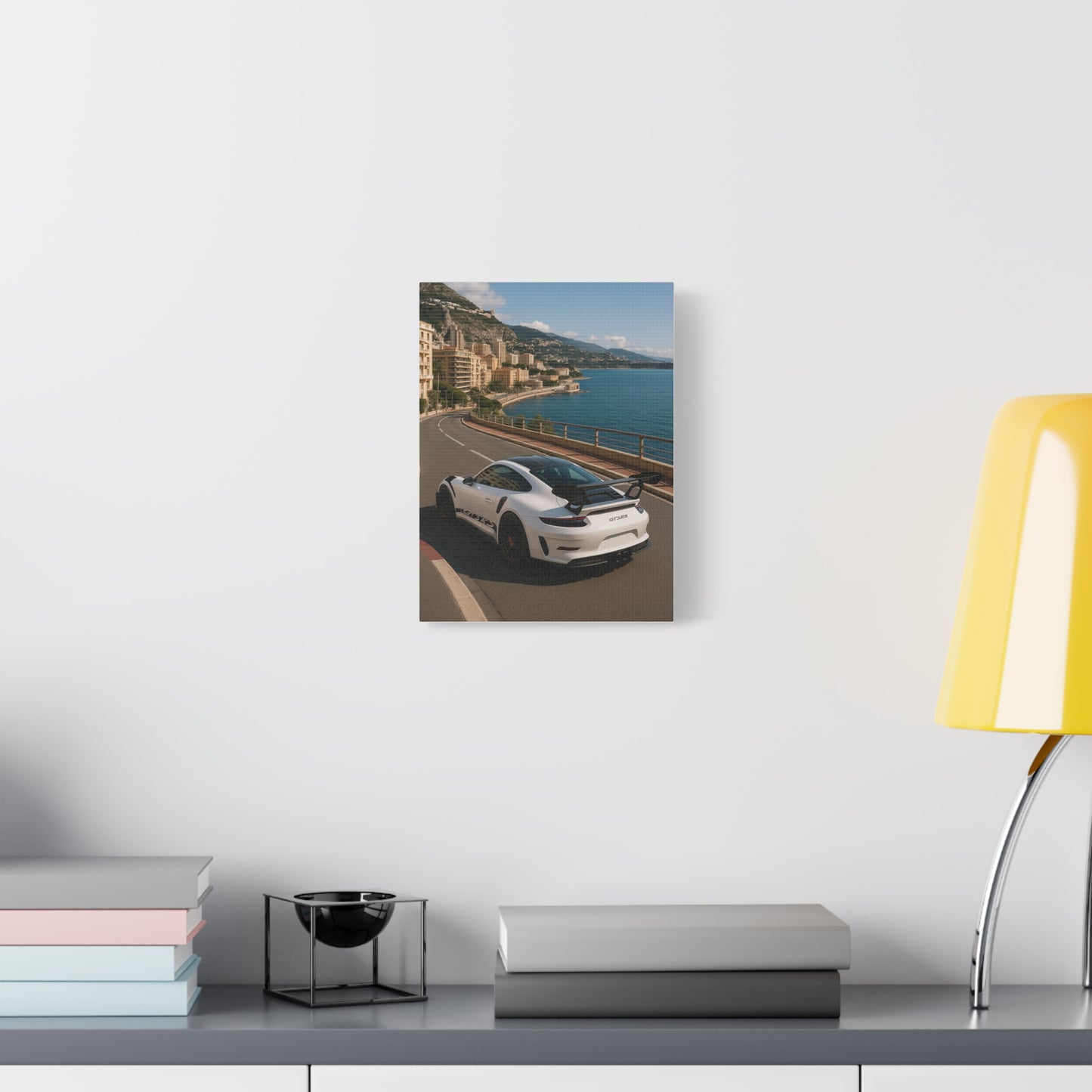 Canvas Print - Porsche GT3RS Monaco Waterfront