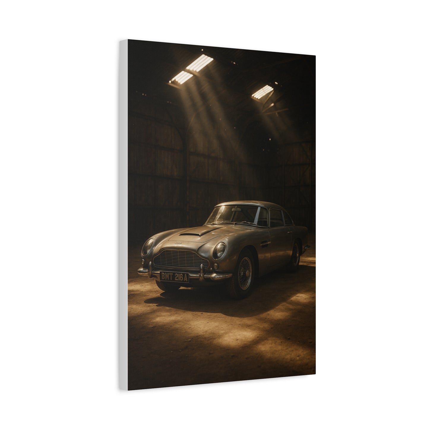 Canvas Print Vintage Aston Martin