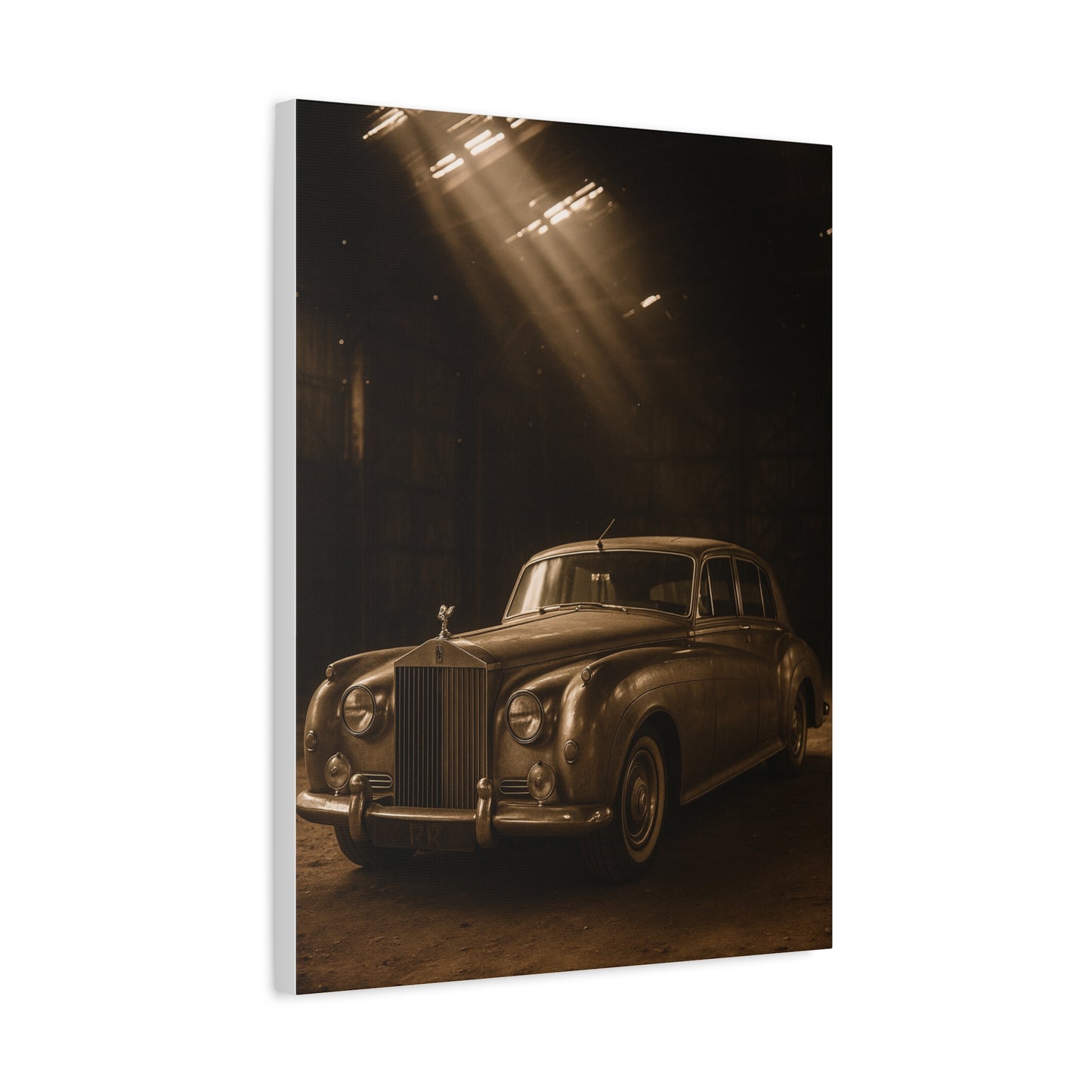 Canvas Wall Art Vintage Rolls Royce