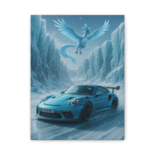 Canvas Print - Porsche on Ice Realm