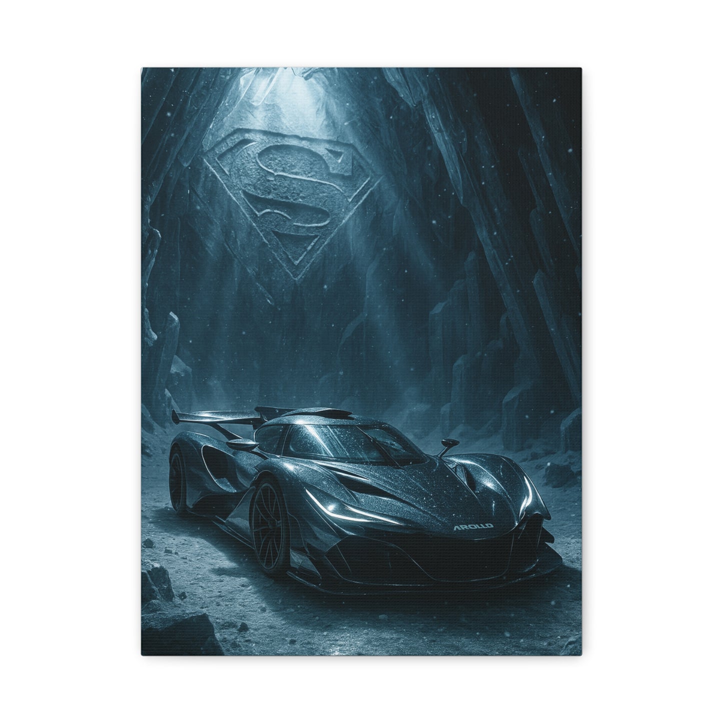 Canvas Print - Ford Shelby GT500 Beach Scene