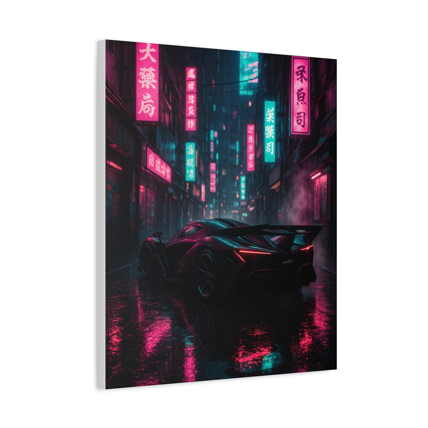 Canvas Wall Art - Apollo IE Tokyo Night Street Scene