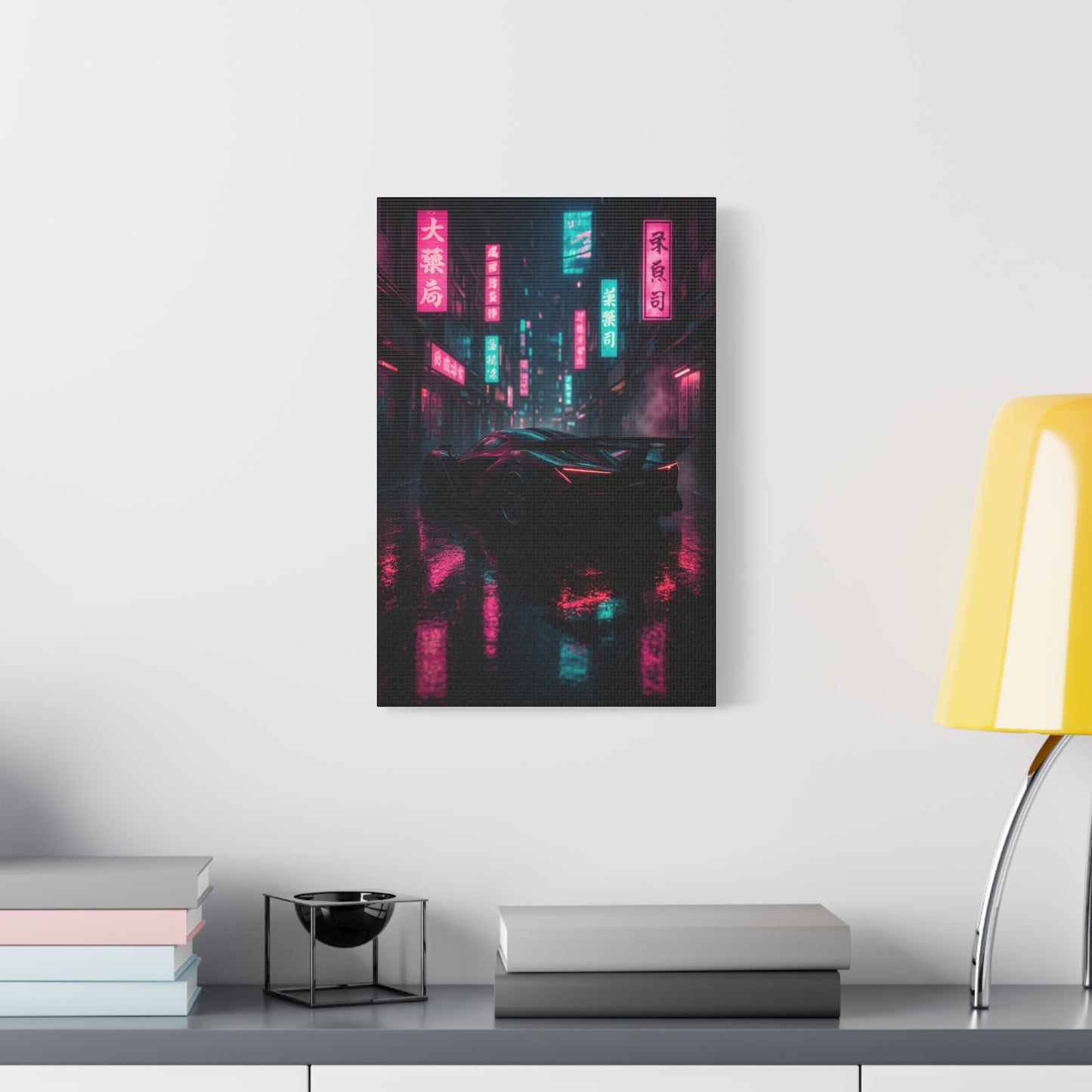 Canvas Wall Art - Apollo IE Tokyo Night Street Scene
