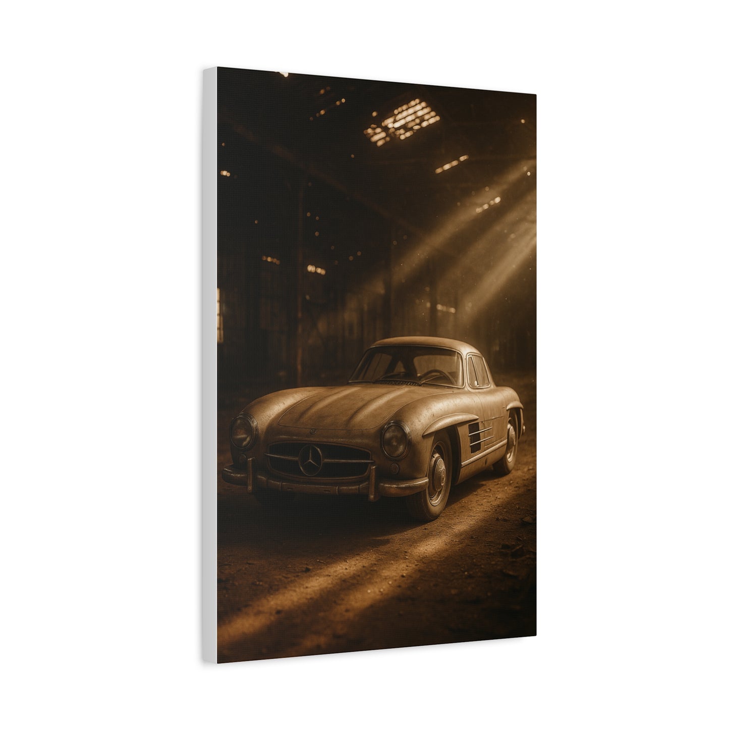 Canvas Print Vintage Mercedes Gullwing
