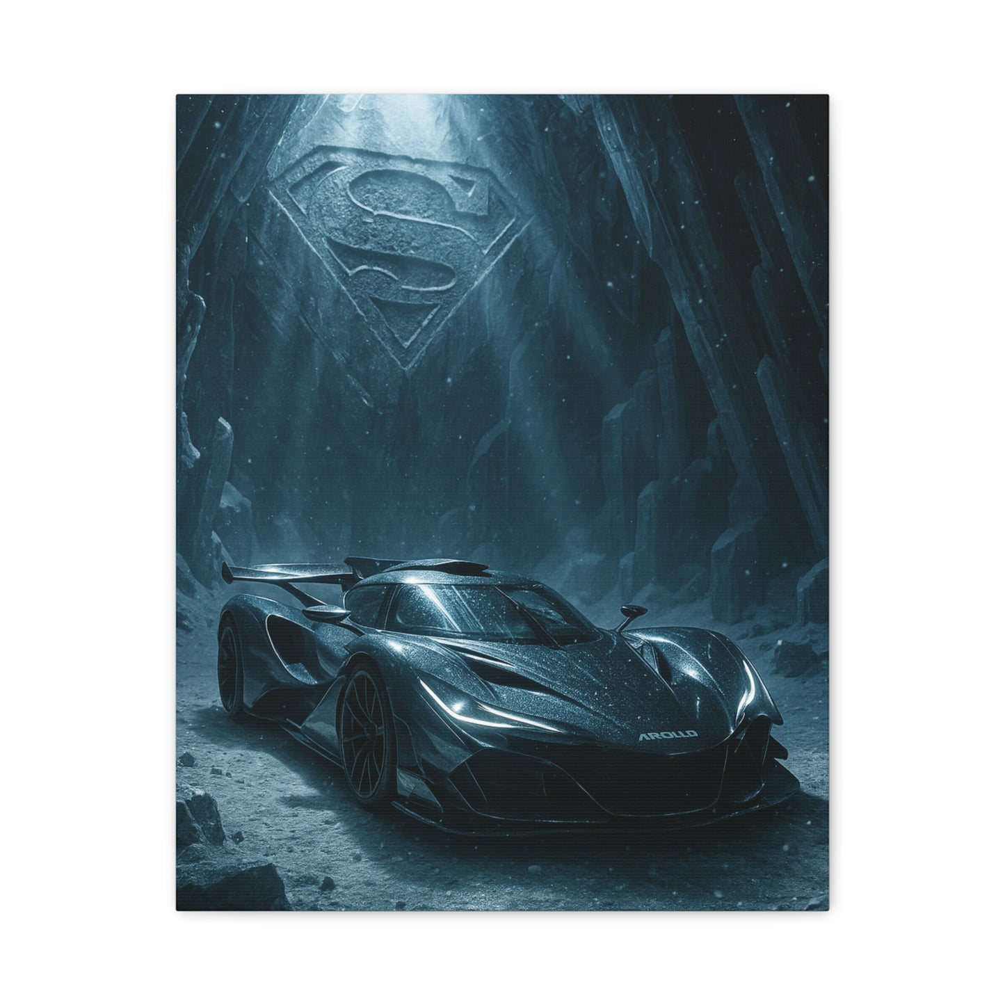 Canvas Print - Ford Shelby GT500 Beach Scene