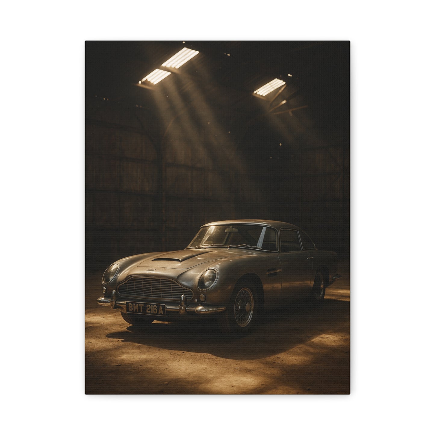Canvas Print Vintage Aston Martin