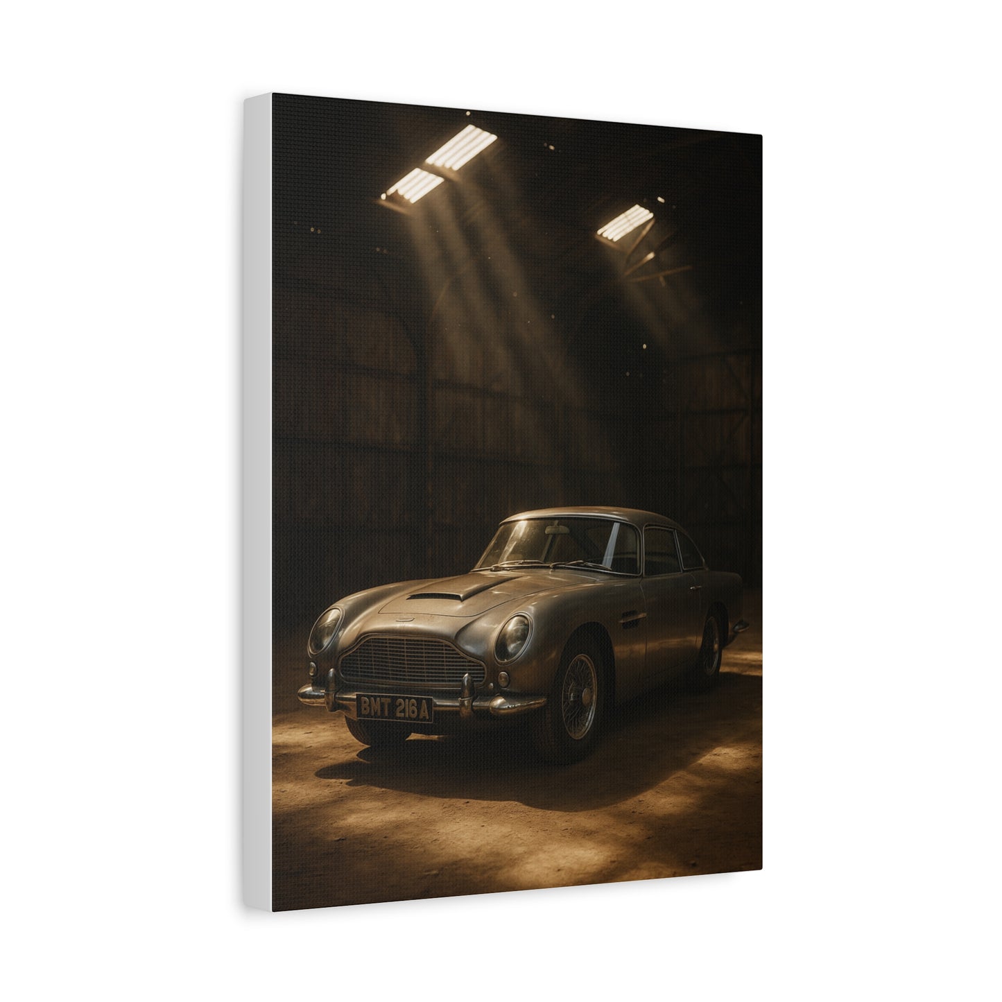 Canvas Print Vintage Aston Martin