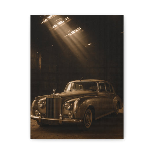 Canvas Wall Art Vintage Rolls Royce