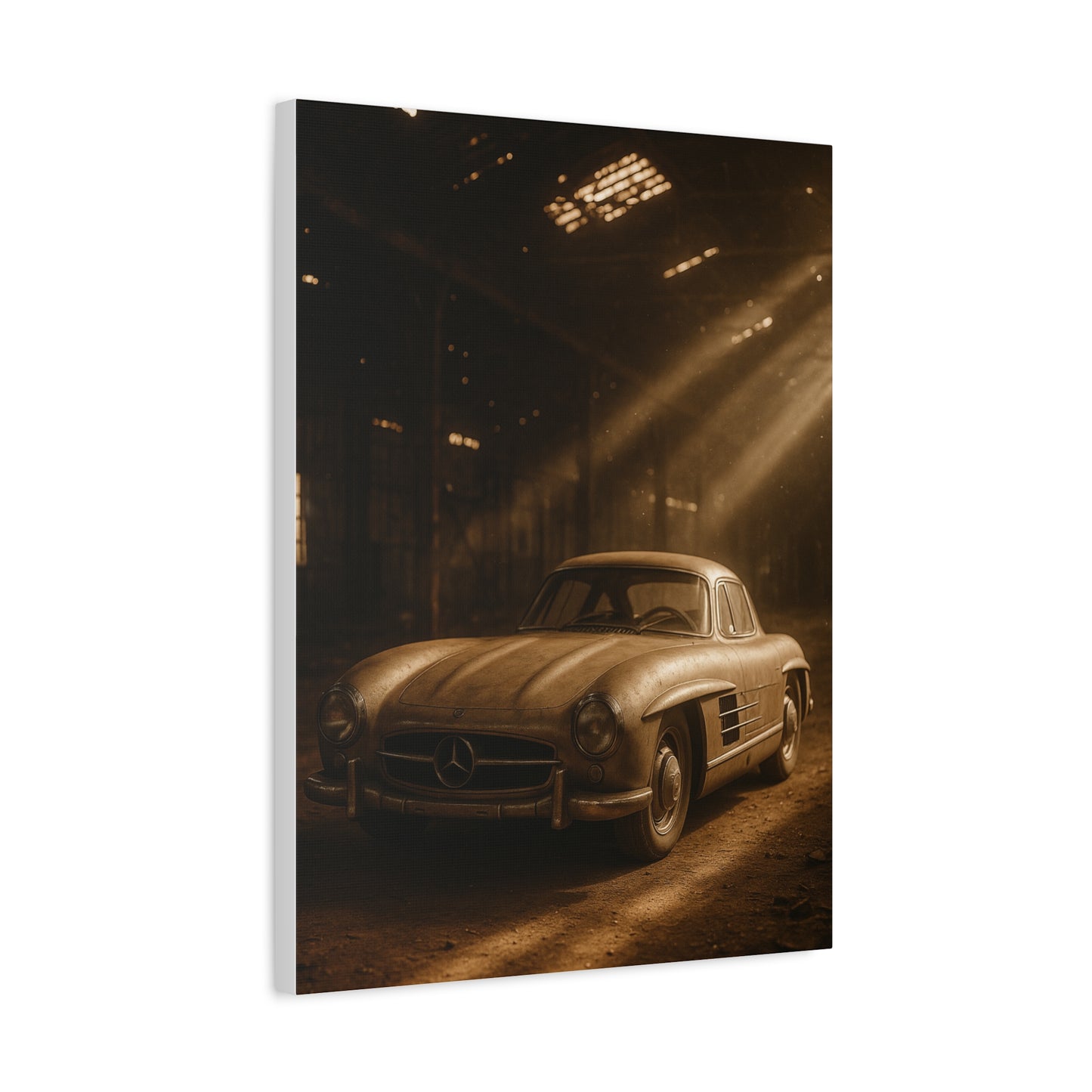 Canvas Print Vintage Mercedes Gullwing