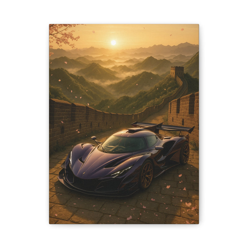 Canvas Print - Apollo IE on the Great Wall of China