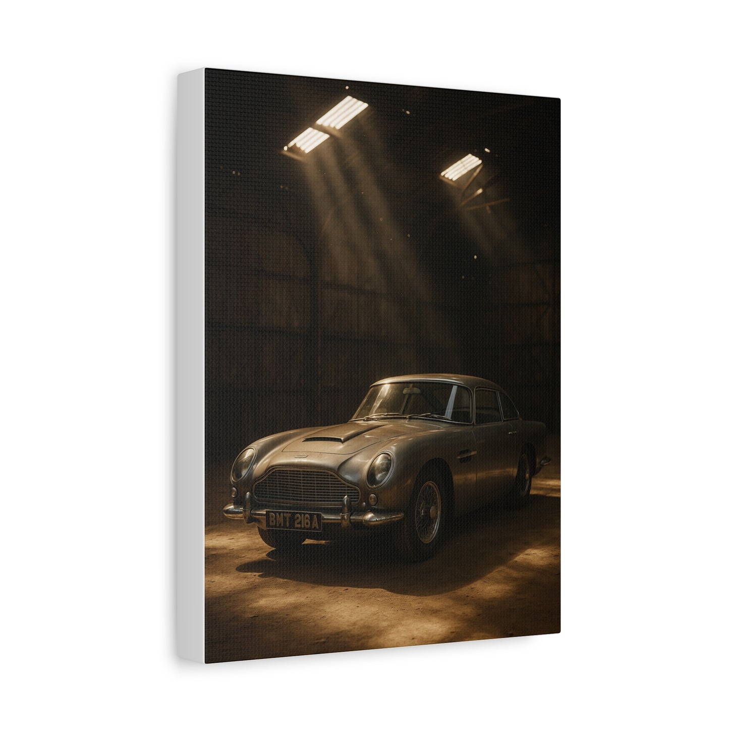Canvas Print Vintage Aston Martin