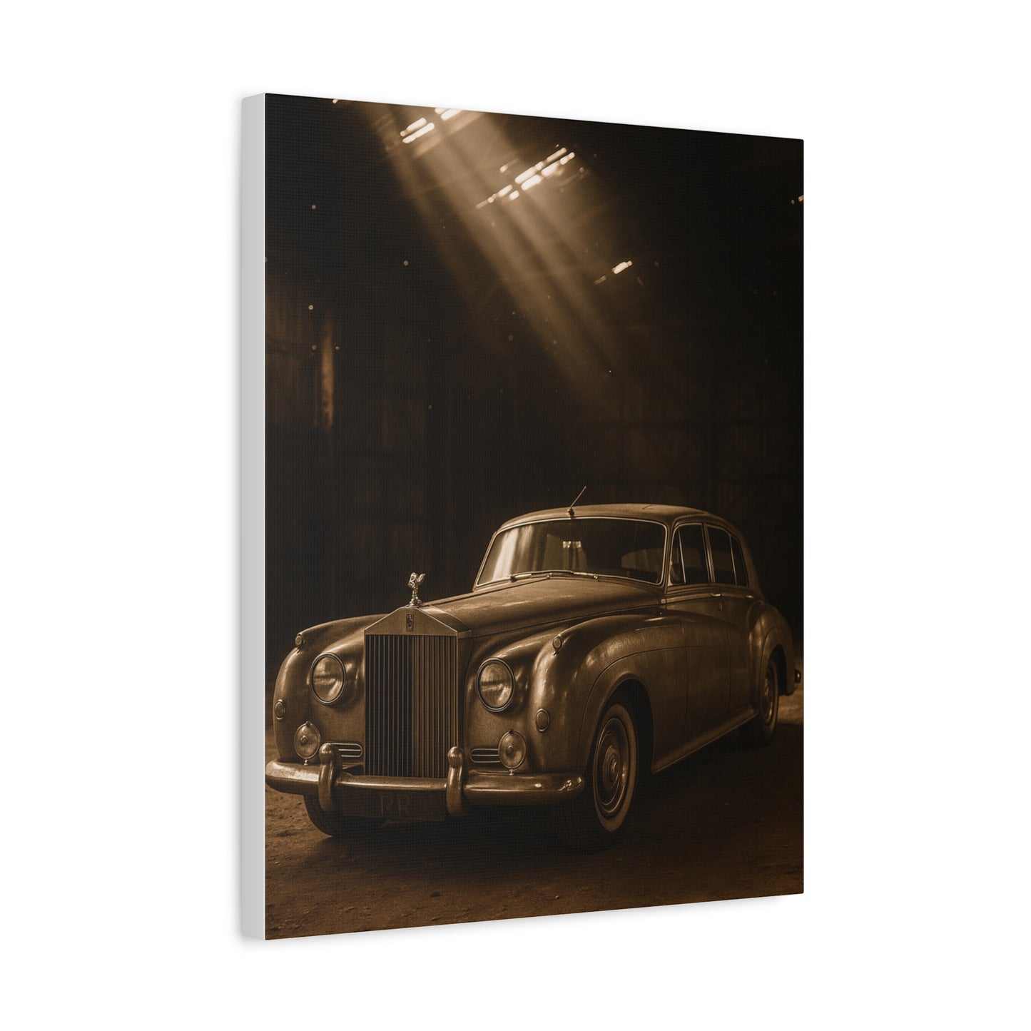 Canvas Wall Art Vintage Rolls Royce