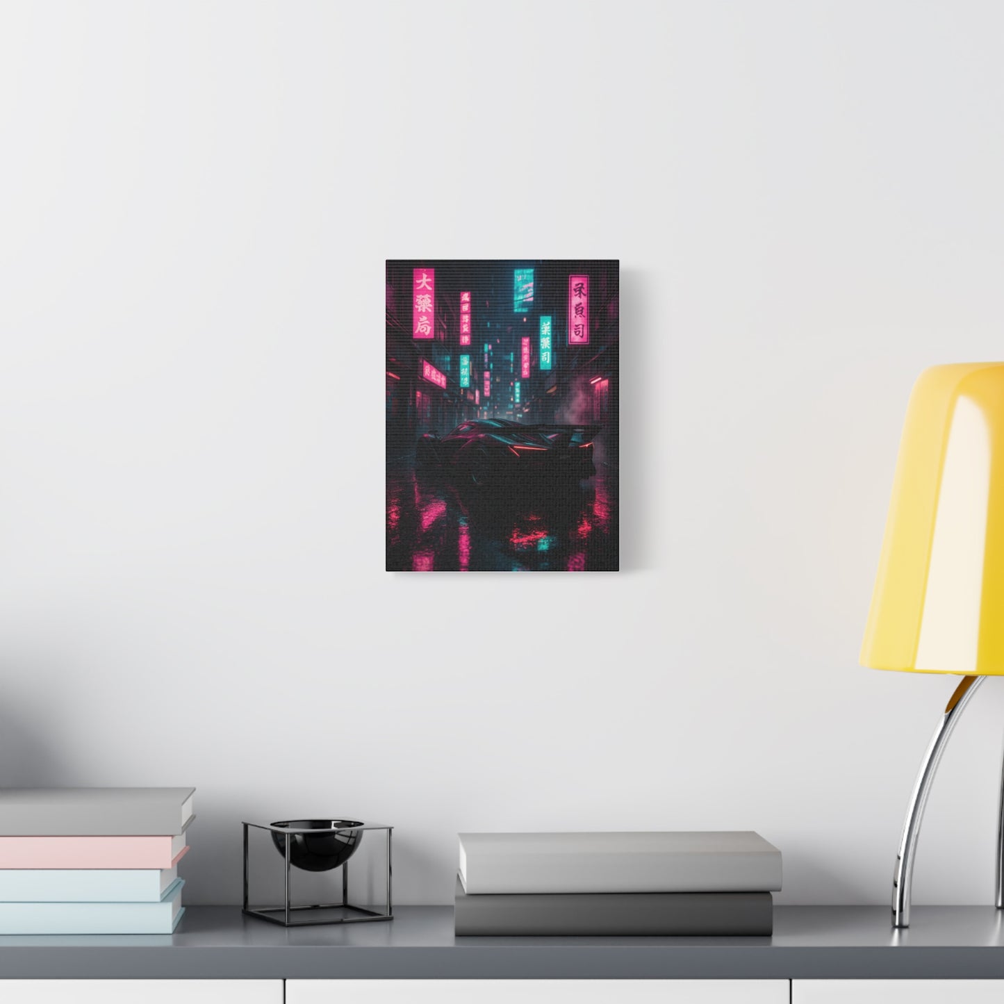 Canvas Wall Art - Apollo IE Tokyo Night Street Scene