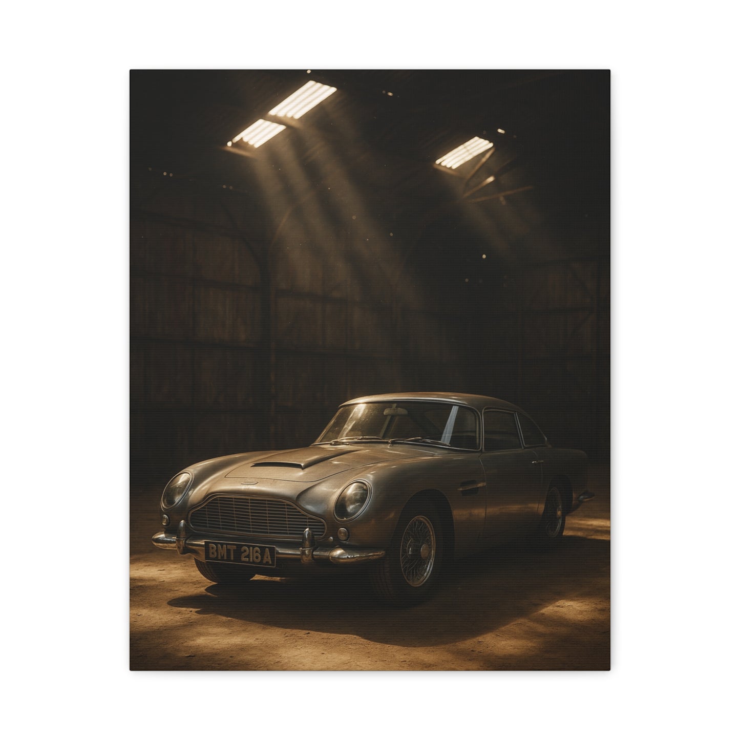 Canvas Print Vintage Aston Martin