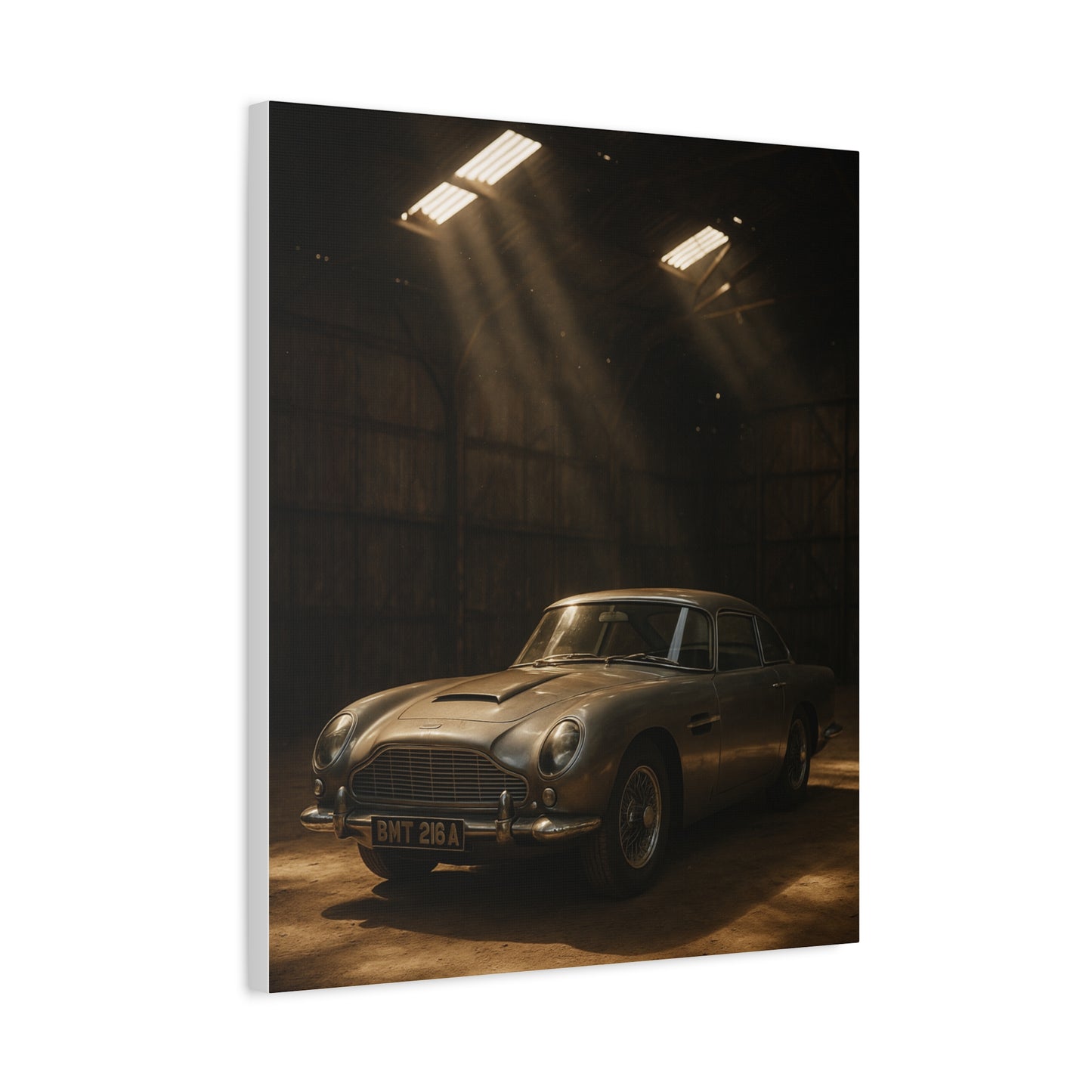 Canvas Print Vintage Aston Martin