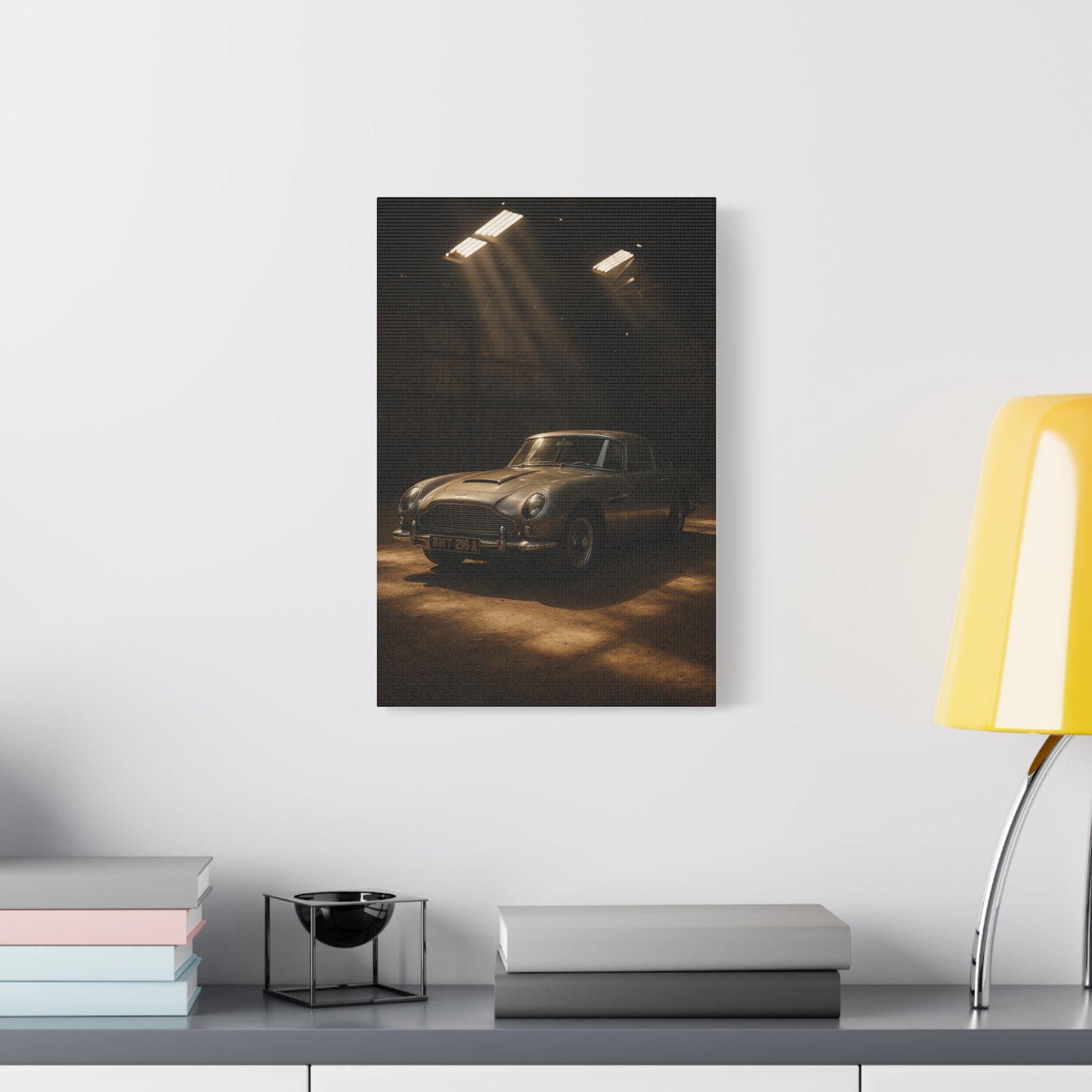 Canvas Print Vintage Aston Martin
