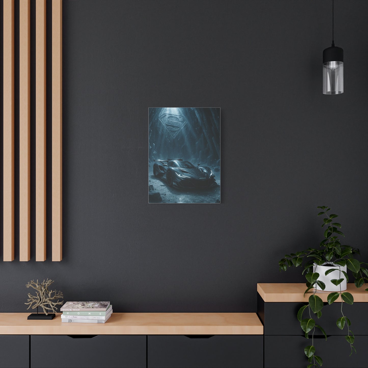 Canvas Print - Ford Shelby GT500 Beach Scene