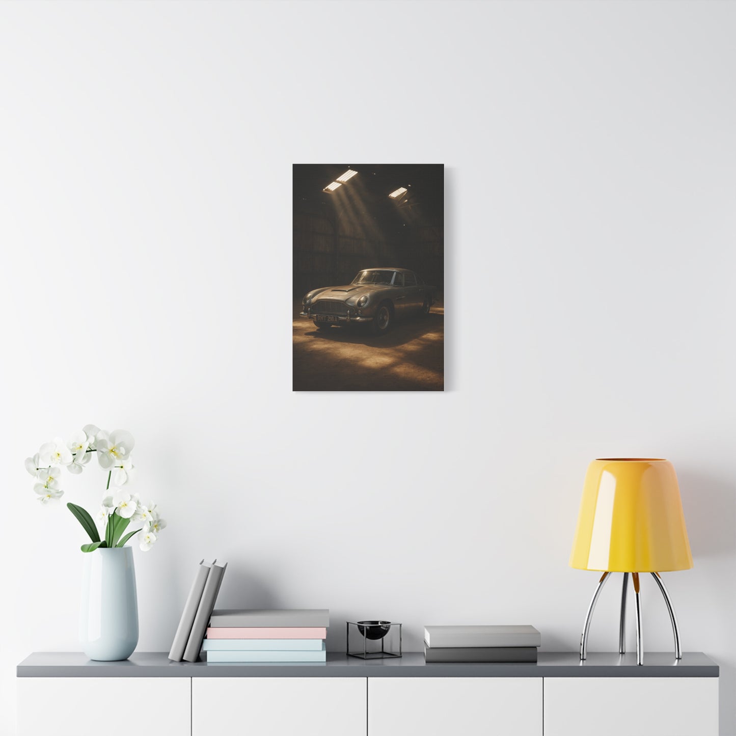 Canvas Print Vintage Aston Martin