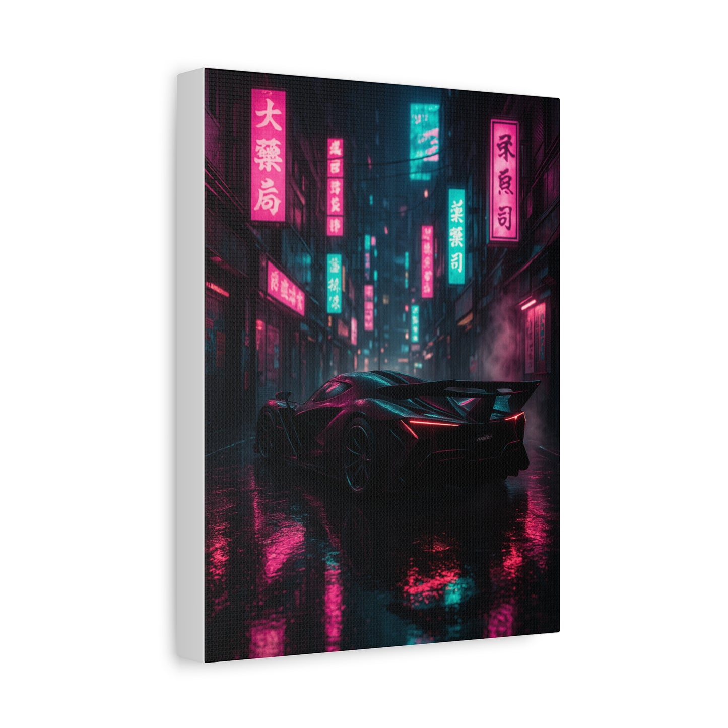 Canvas Wall Art - Apollo IE Tokyo Night Street Scene