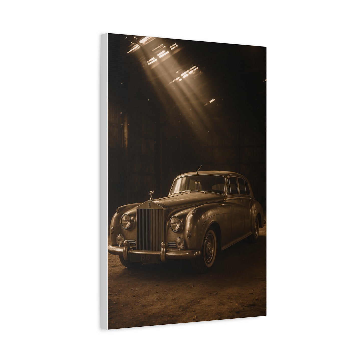 Canvas Wall Art Vintage Rolls Royce
