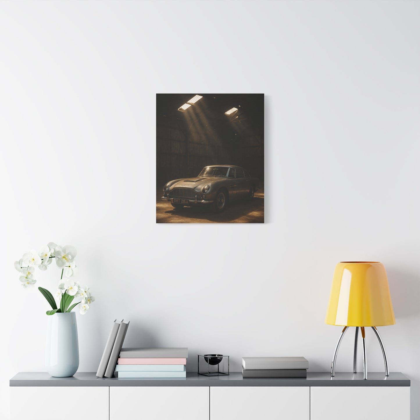Canvas Print Vintage Aston Martin