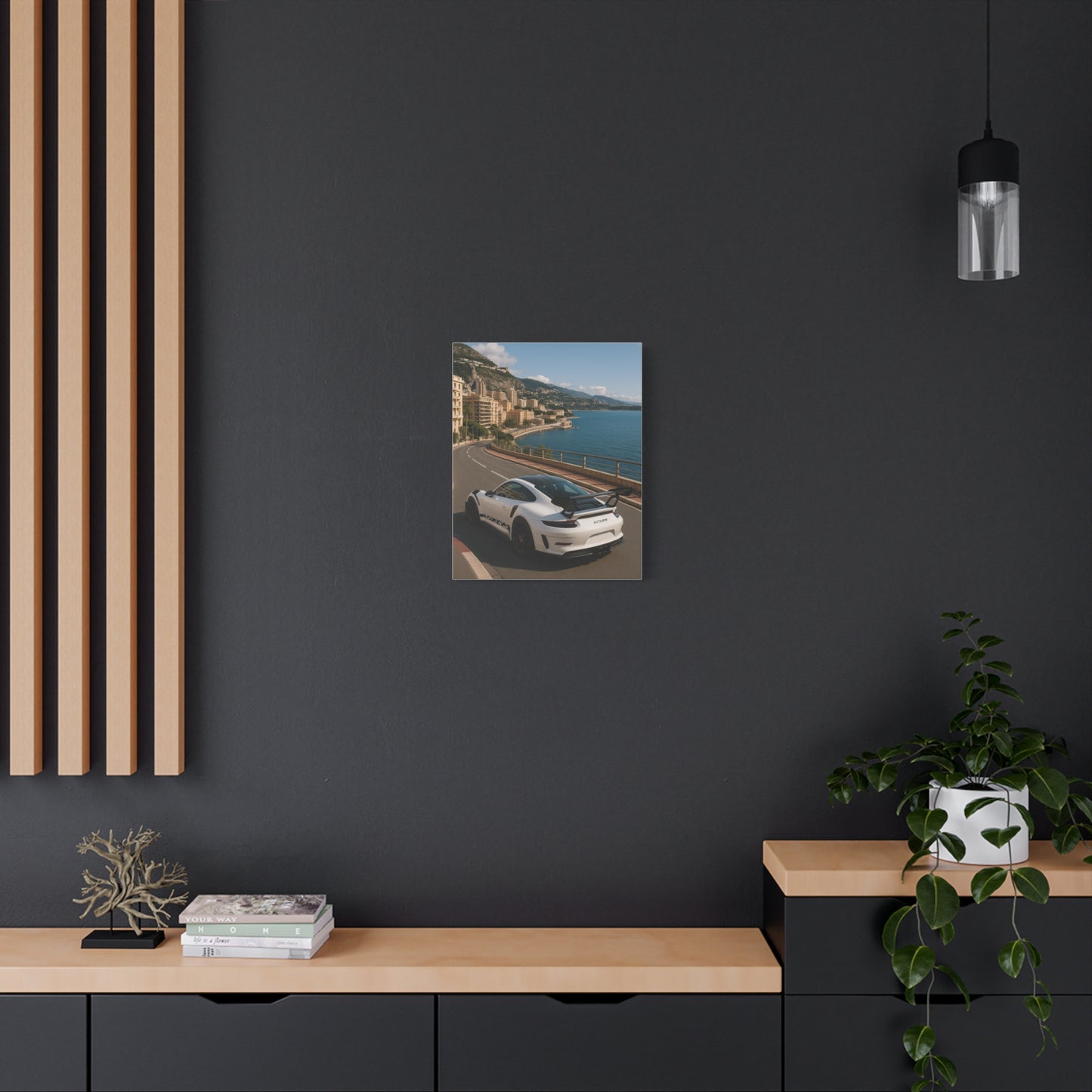 Canvas Print - Porsche GT3RS Monaco Waterfront