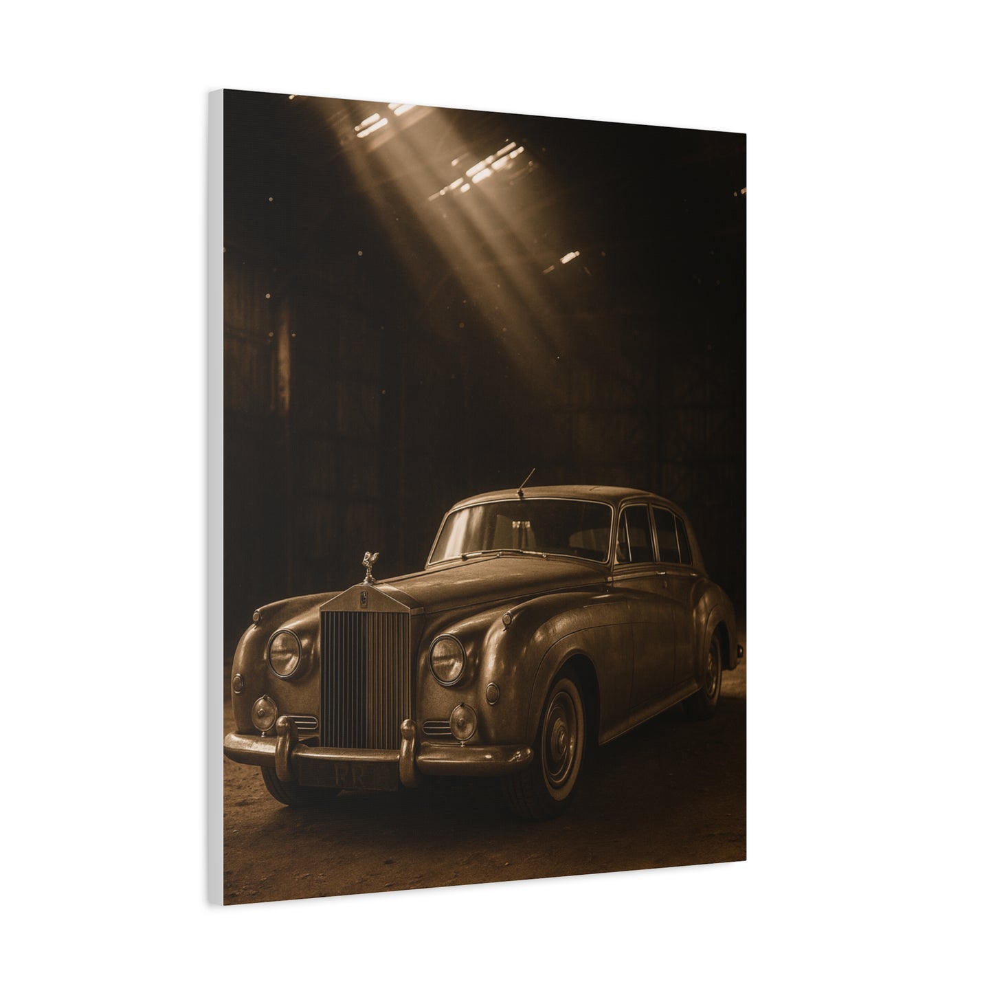 Canvas Wall Art Vintage Rolls Royce