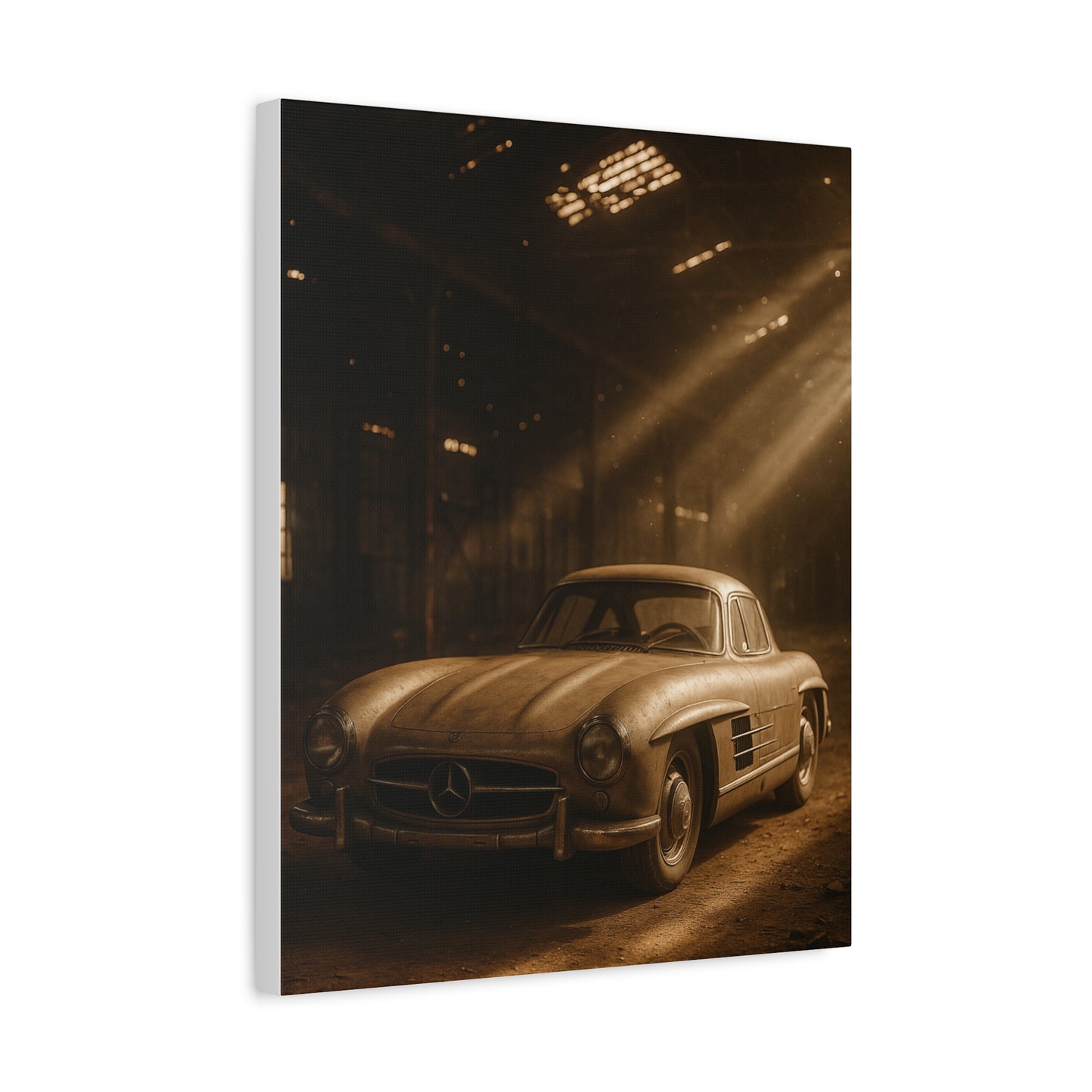 Canvas Print Vintage Mercedes Gullwing