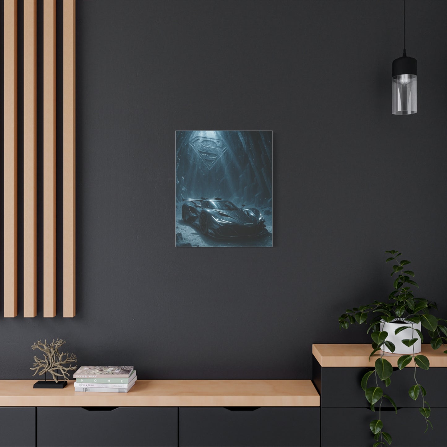 Canvas Print - Ford Shelby GT500 Beach Scene