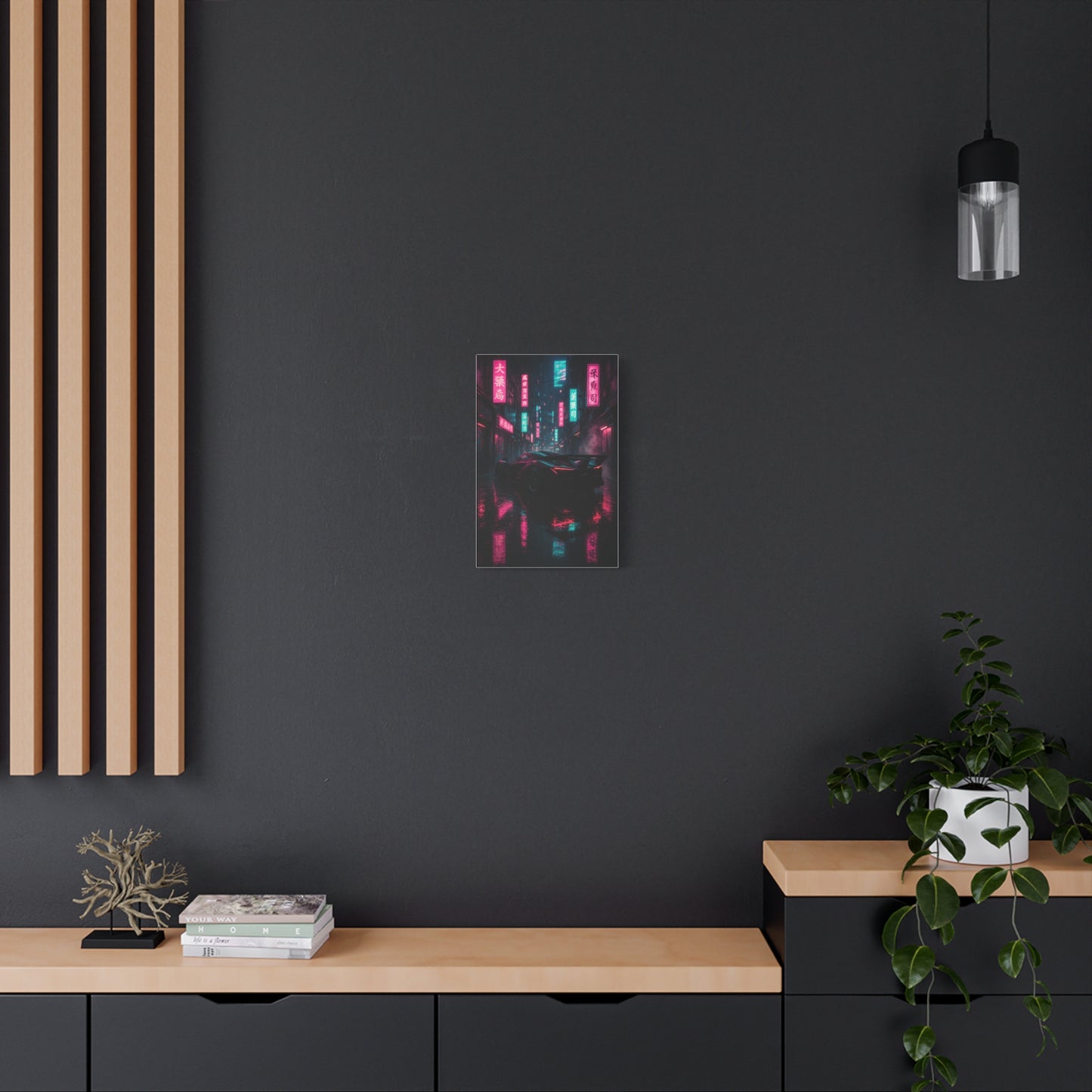 Canvas Wall Art - Apollo IE Tokyo Night Street Scene