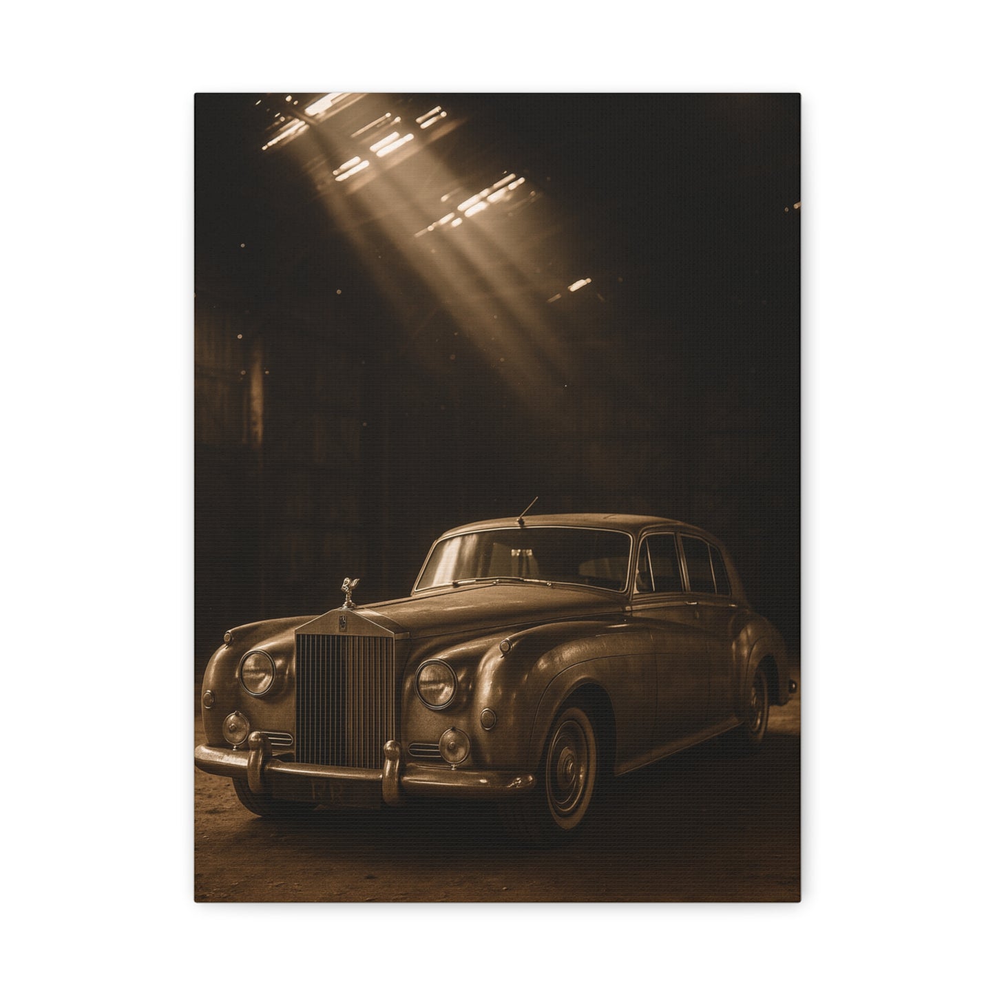 Canvas Wall Art Vintage Rolls Royce