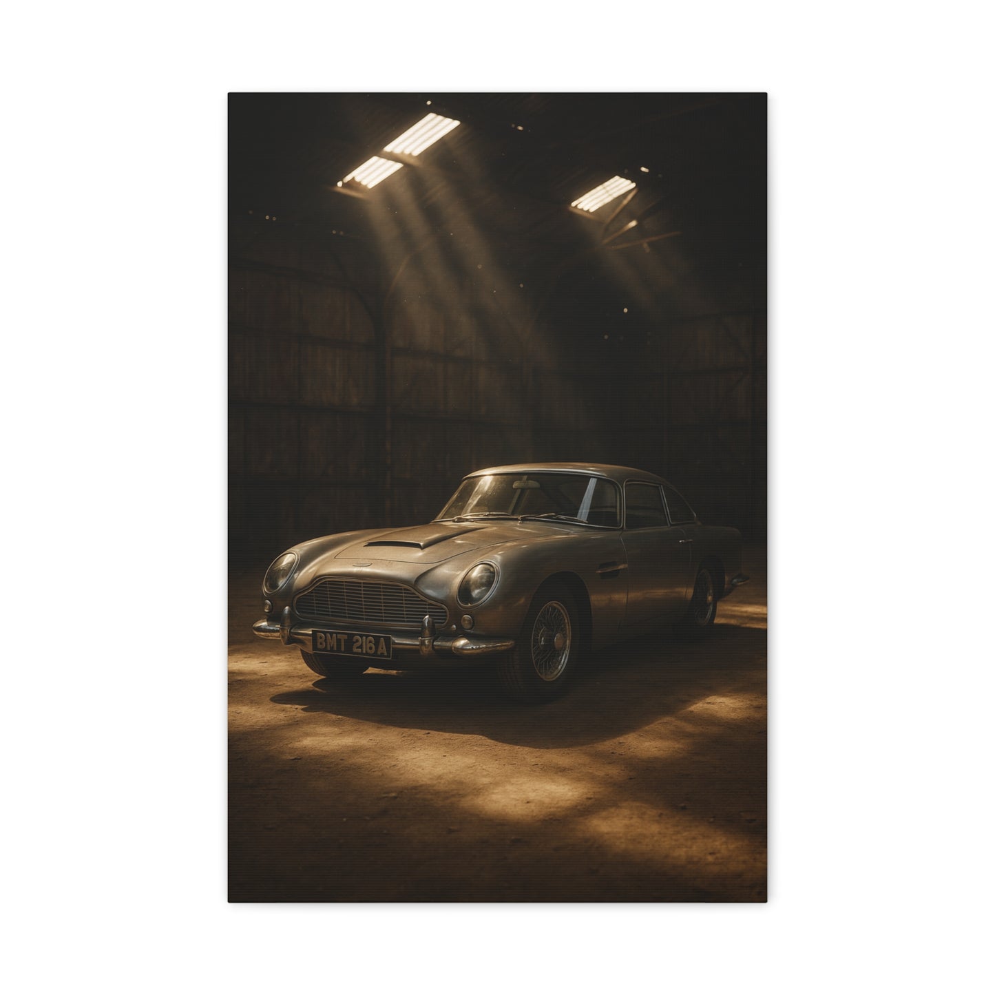 Canvas Print Vintage Aston Martin