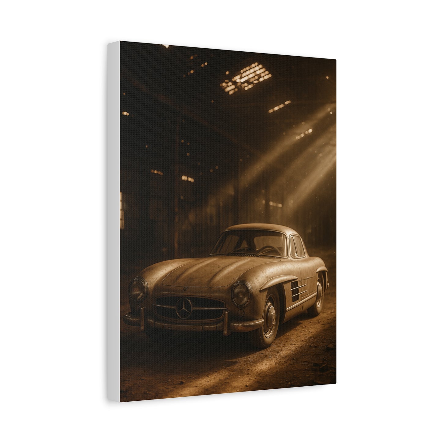 Canvas Print Vintage Mercedes Gullwing