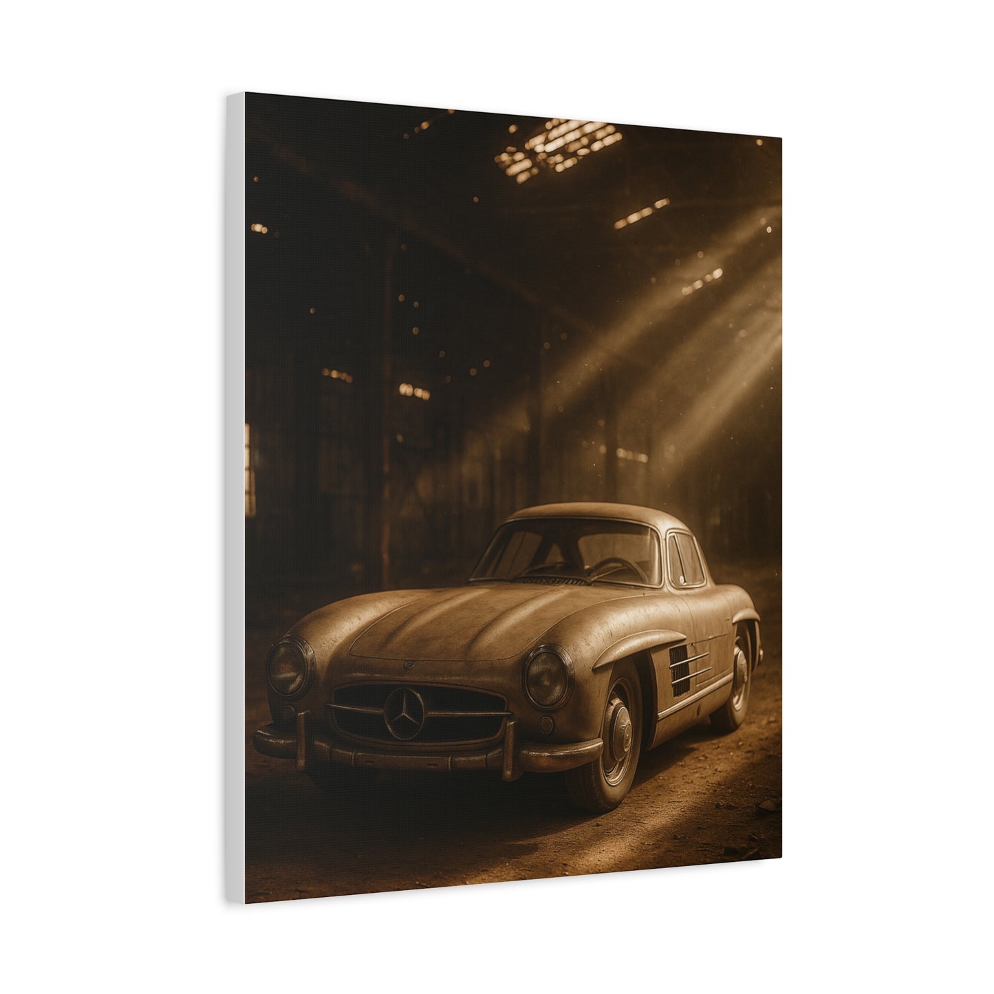 Canvas Print Vintage Mercedes Gullwing