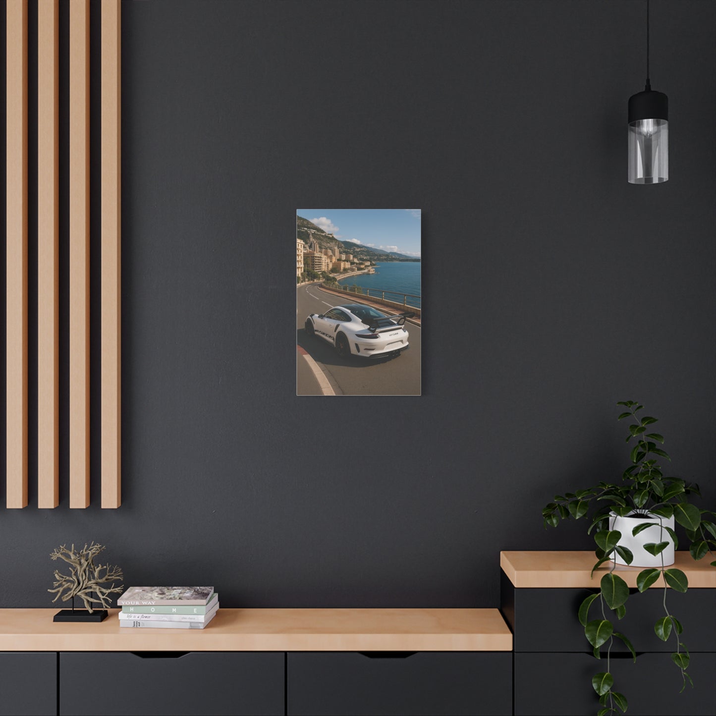Canvas Print - Porsche GT3RS Monaco Waterfront