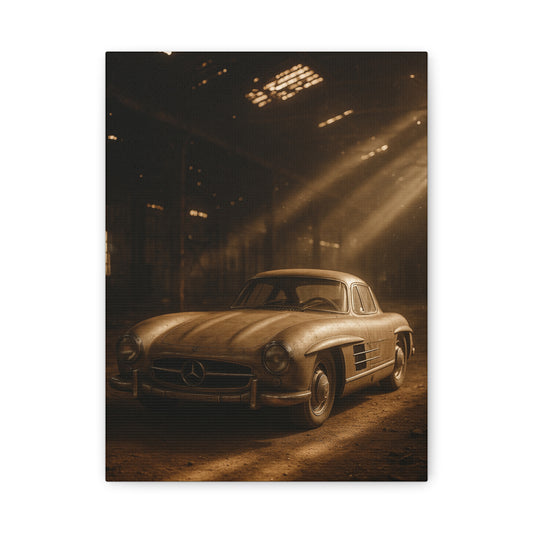 Canvas Print Vintage Mercedes Gullwing