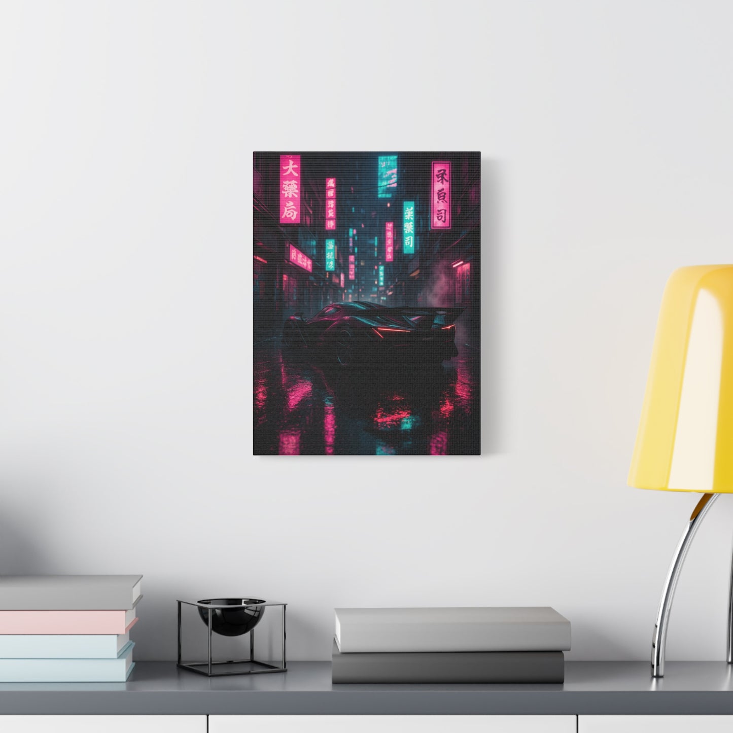 Canvas Wall Art - Apollo IE Tokyo Night Street Scene
