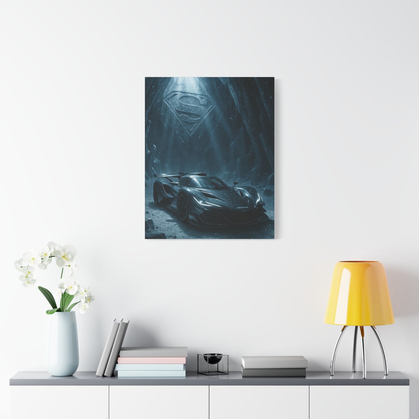 Canvas Print - Ford Shelby GT500 Beach Scene