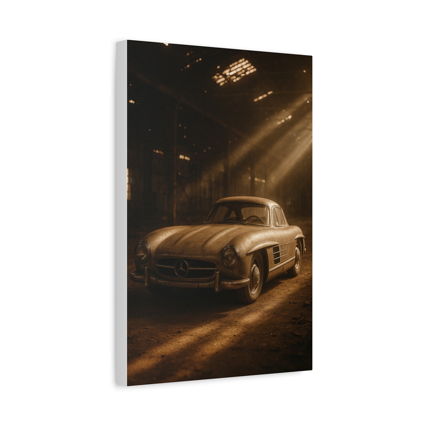 Canvas Print Vintage Mercedes Gullwing