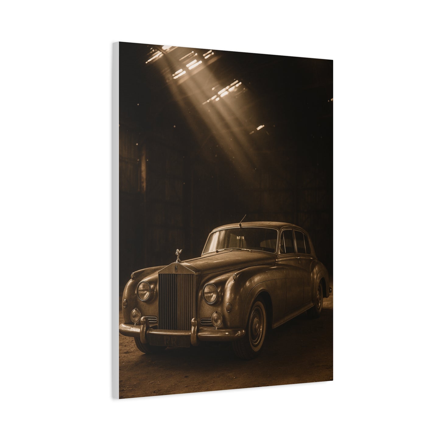 Canvas Wall Art Vintage Rolls Royce