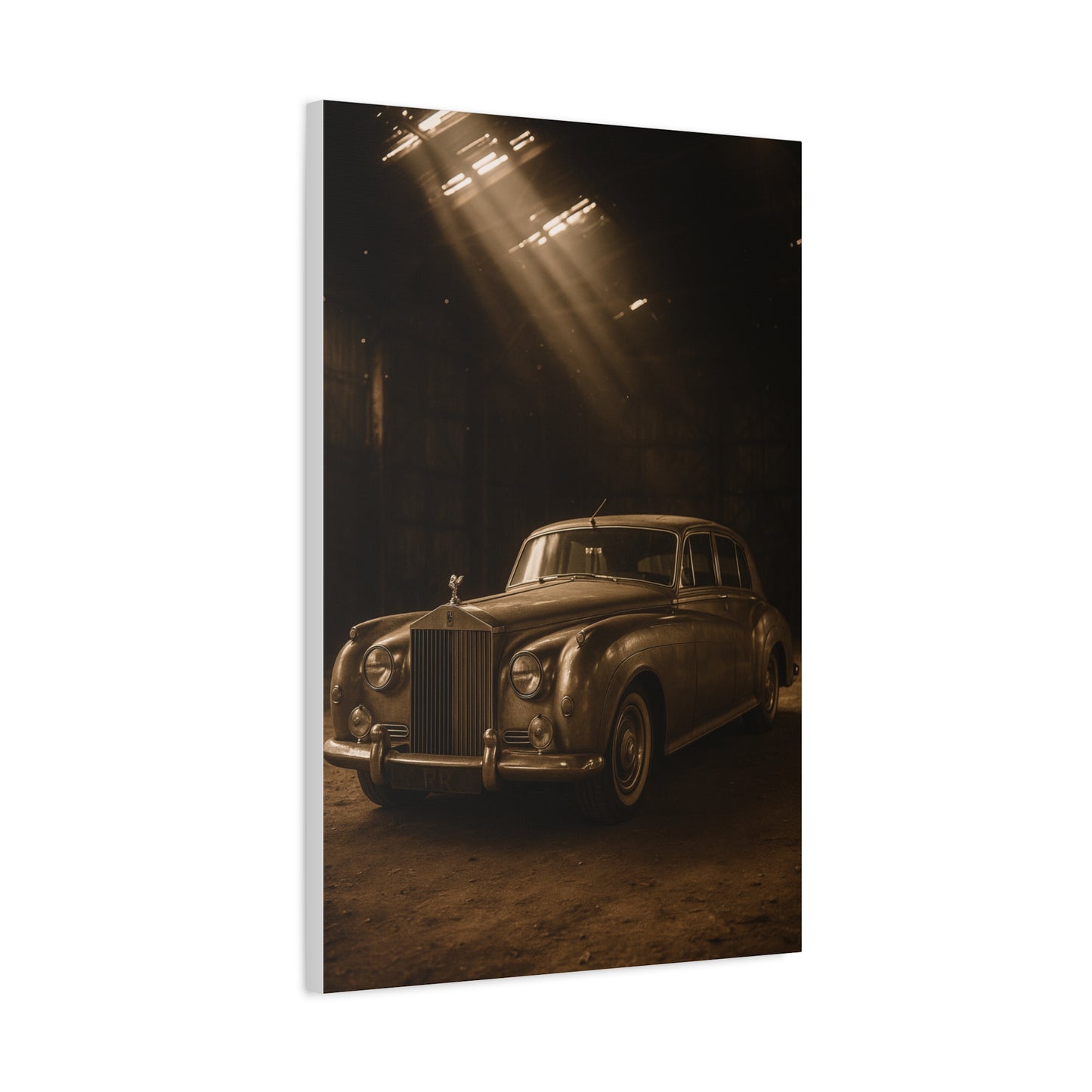 Canvas Wall Art Vintage Rolls Royce