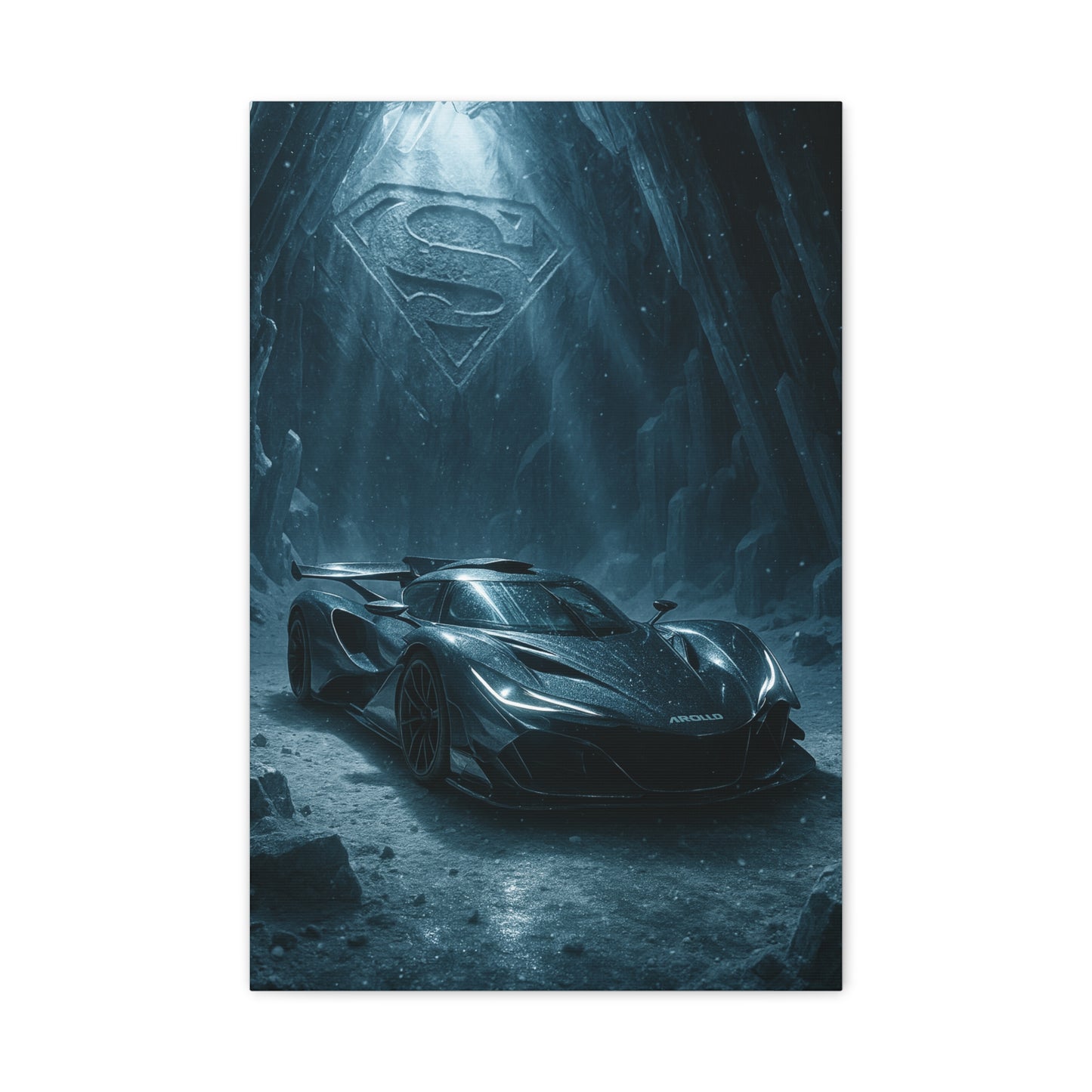 Canvas Print - Ford Shelby GT500 Beach Scene