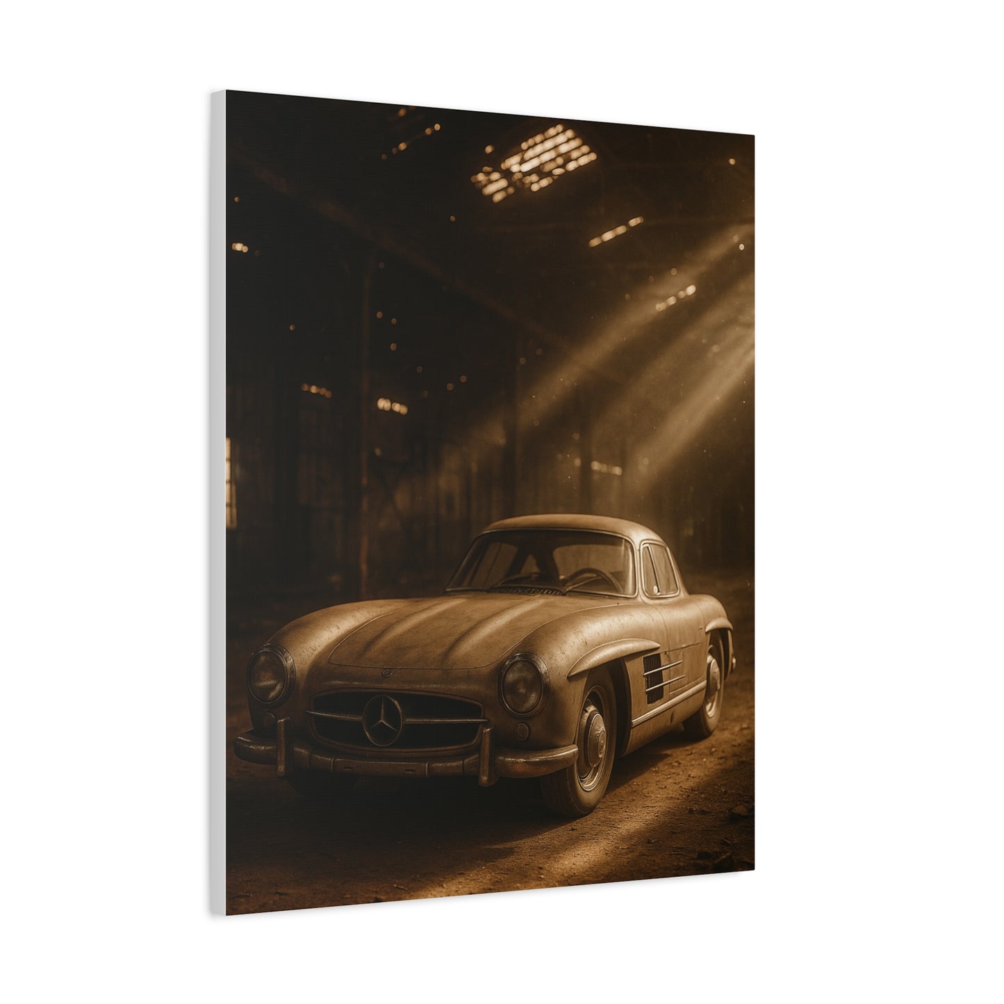 Canvas Print Vintage Mercedes Gullwing