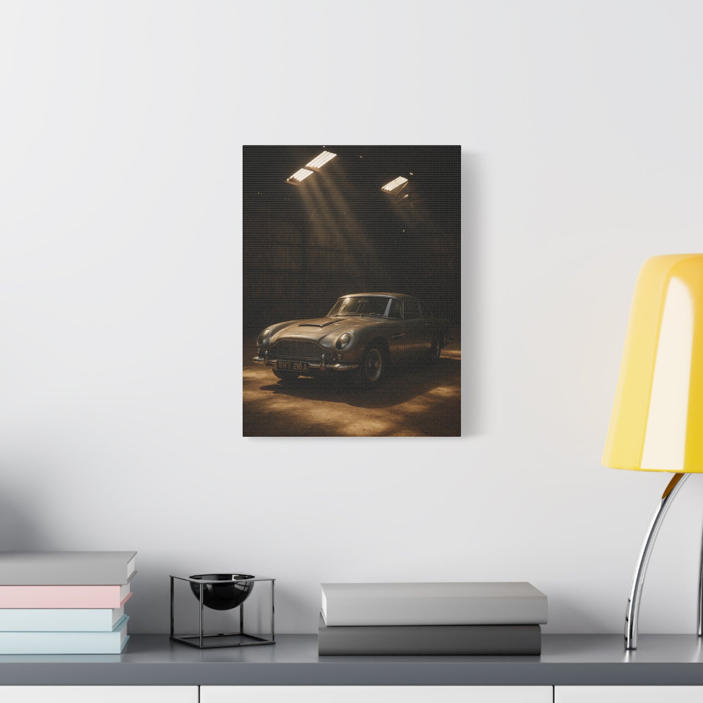 Canvas Print Vintage Aston Martin