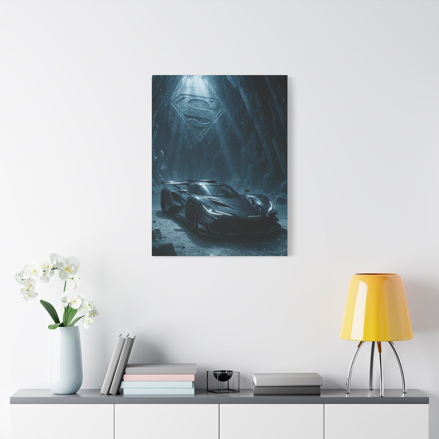 Canvas Print - Ford Shelby GT500 Beach Scene