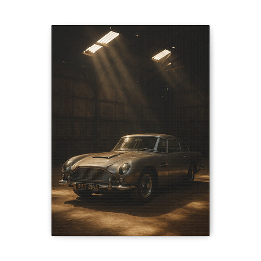 Canvas Print Vintage Aston Martin
