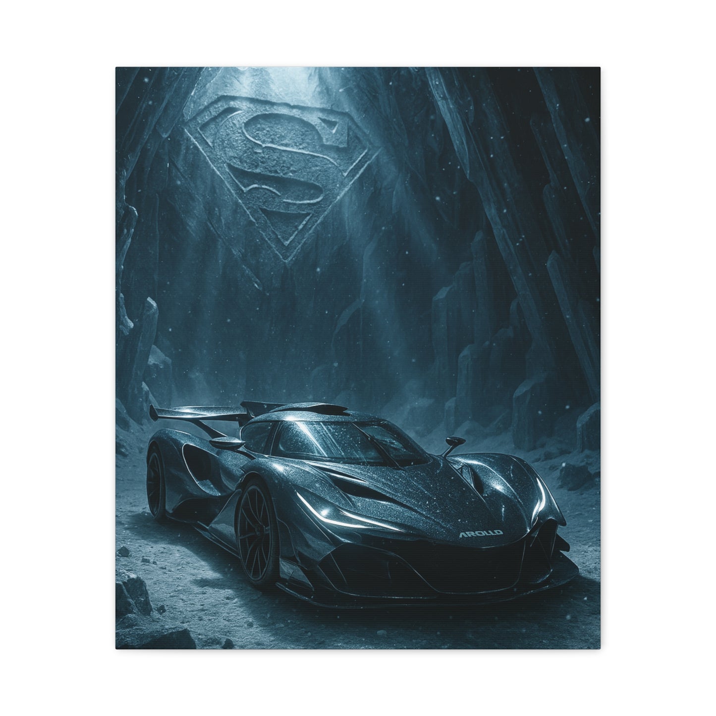 Canvas Print - Ford Shelby GT500 Beach Scene