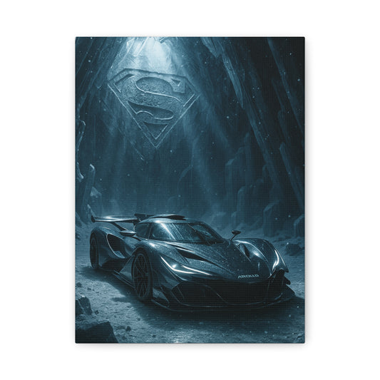 Canvas Print - Ford Shelby GT500 Beach Scene